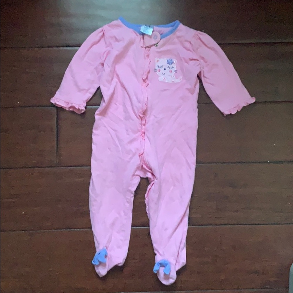 Pink one piece